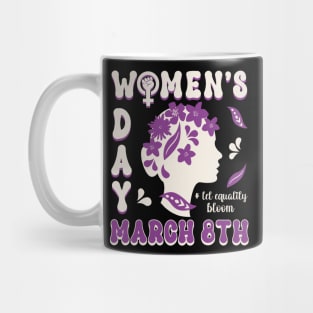 Women´s Day 8th March Feminist Women Power Statement Mug